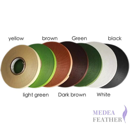 1cm Wide Dyeable Glue-Free Floral Paper Tape