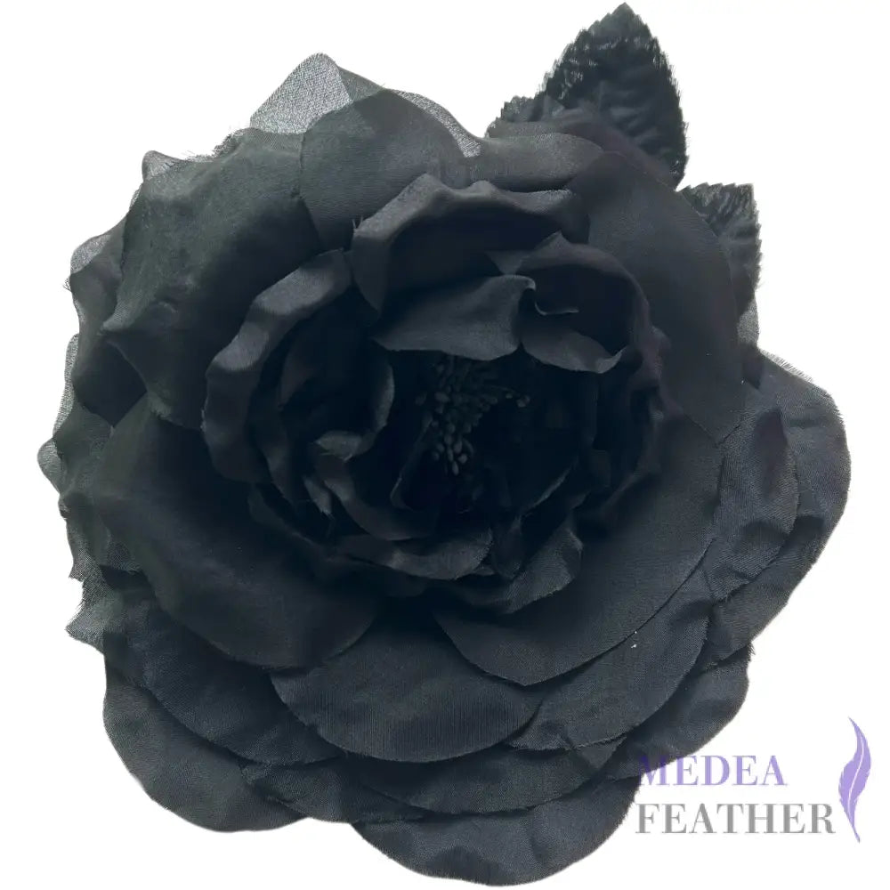 20cm Large Silk Flower SF05 - #03black