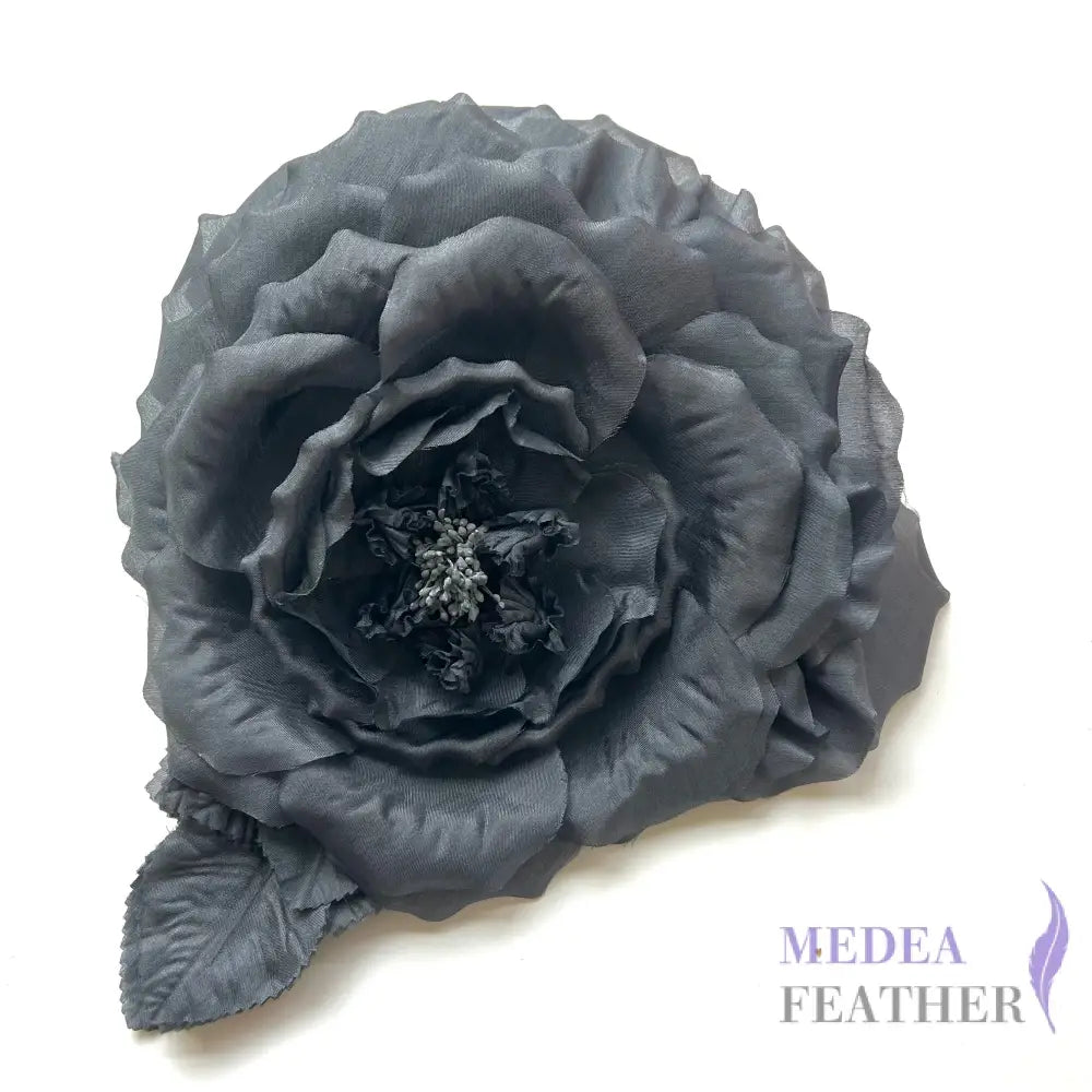 20cm Large Silk Flower SF05 - #12charcoral gray
