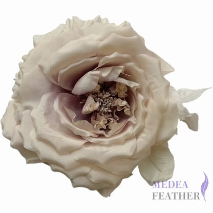 20cm Large Silk Flower SF05 - Gradient beige & purple