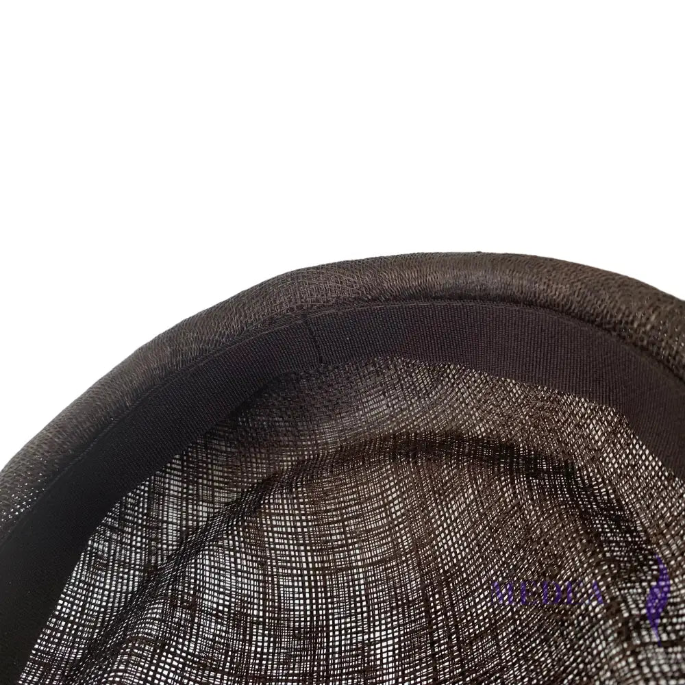20cm Round Sinamay Hat Base HQ560