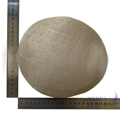 20cm Round Sinamay Hat Base HQ560