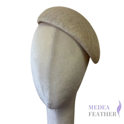 20cm Round Sinamay Hat Base HQ560