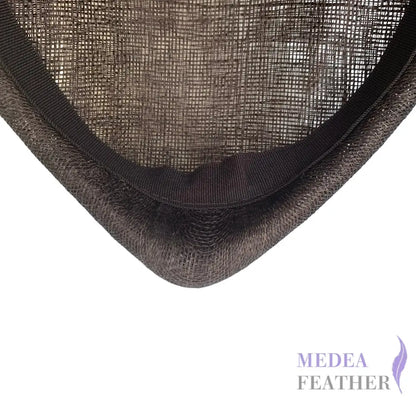 20cm Round Sinamay Hat Base HQ560