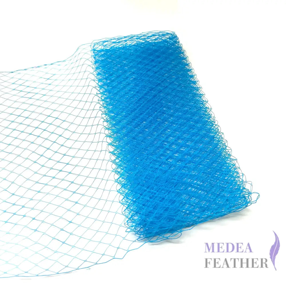 25cm Wide Bridal Veiling - 1m - Turquoise