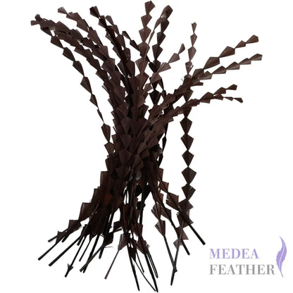 25cm Zigzag Diamond Coque Feather-Pack of 10 SFROOSTER02 - #66 cub