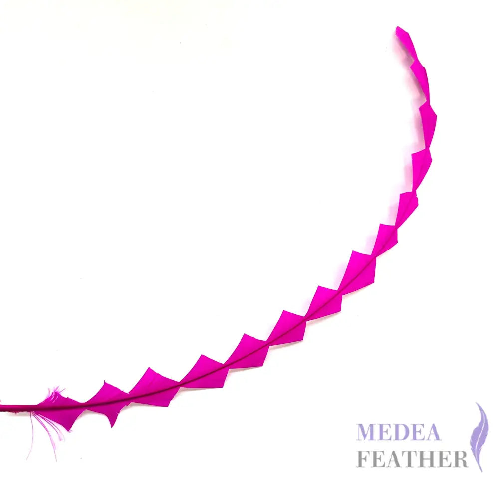 25cm Zigzag Diamond Coque Feather-Pack of 10 SF010