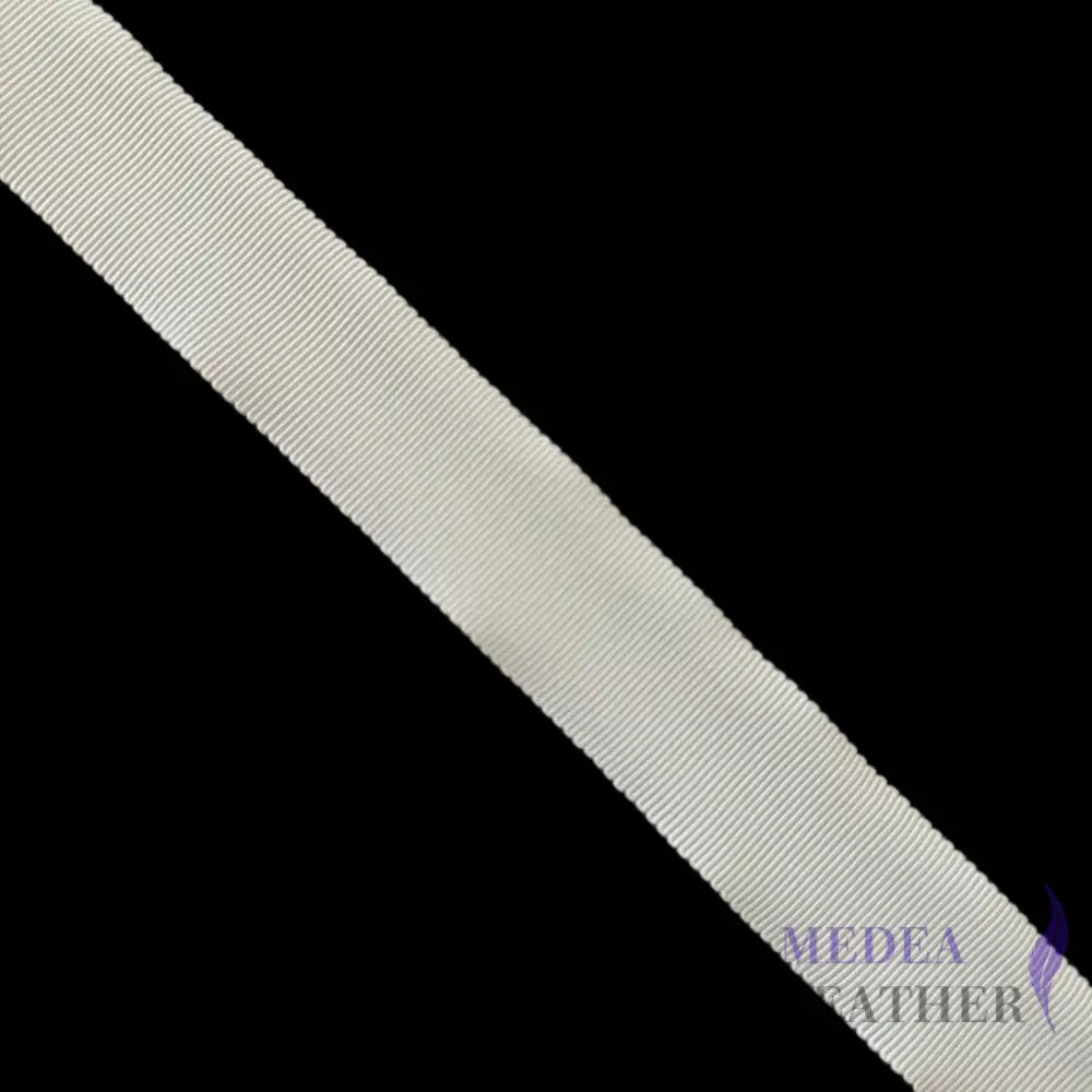 25mm Rayon Petersham Ribbon 1 meter / Ivory