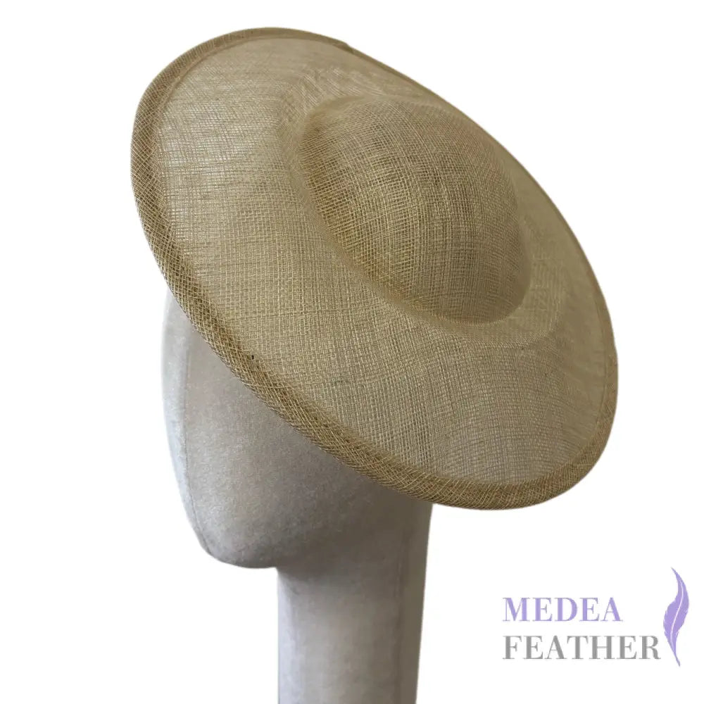 26cm Sinamay Bell Shaped Hat Base HQ453 - #098 beige
