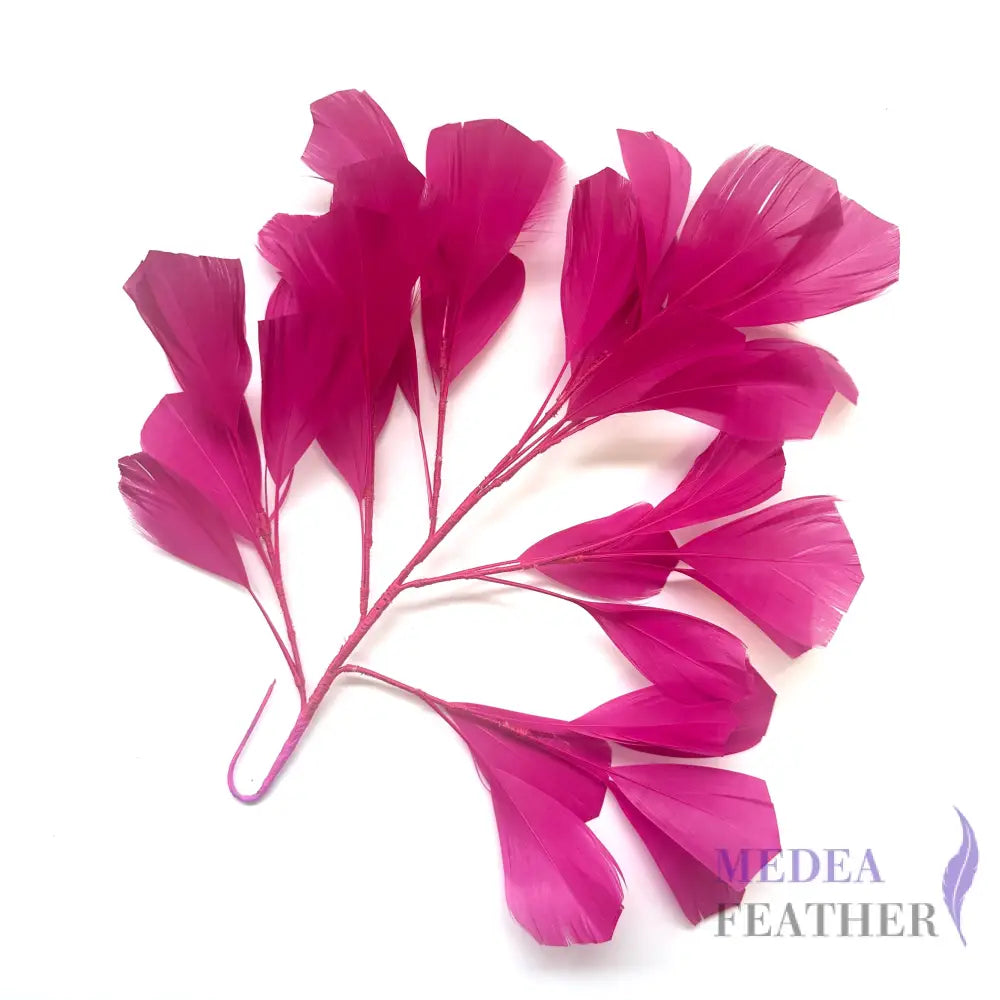 30cm Goose Feather Tree Mount DS240901 - #20 Barbie pink