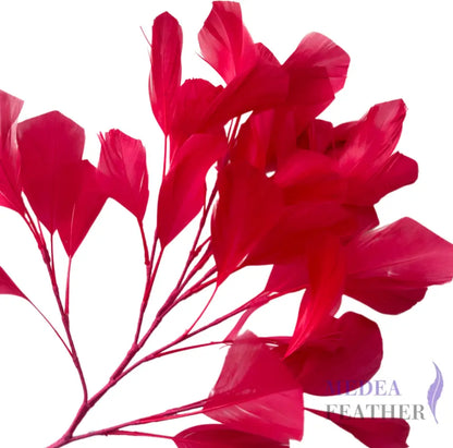 30cm Goose Feather Tree Mount DS240901 - #21 Raspberry