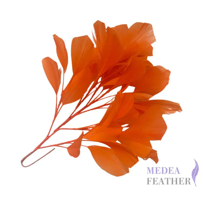 30cm Goose Feather Tree Mount DS240901 - #24 carrot