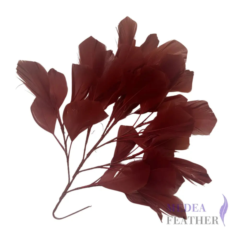 30cm Goose Feather Tree Mount DS240901 - #38 rust