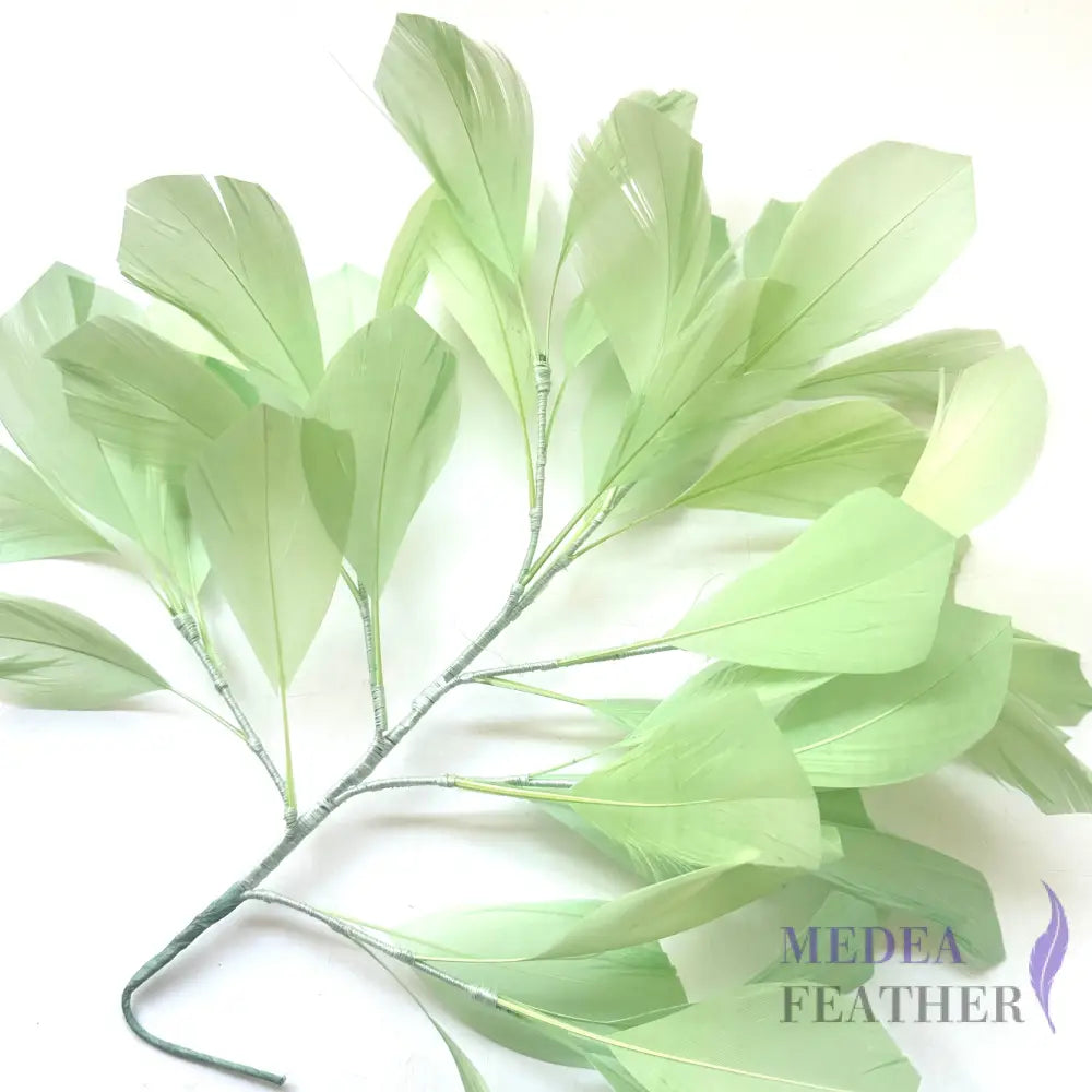 30cm Goose Feather Tree Mount DS240901 - #55 mint