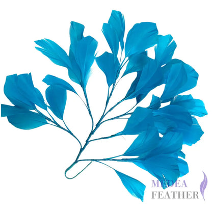 30cm Goose Feather Tree Mount DS240901 - #78 turquoise