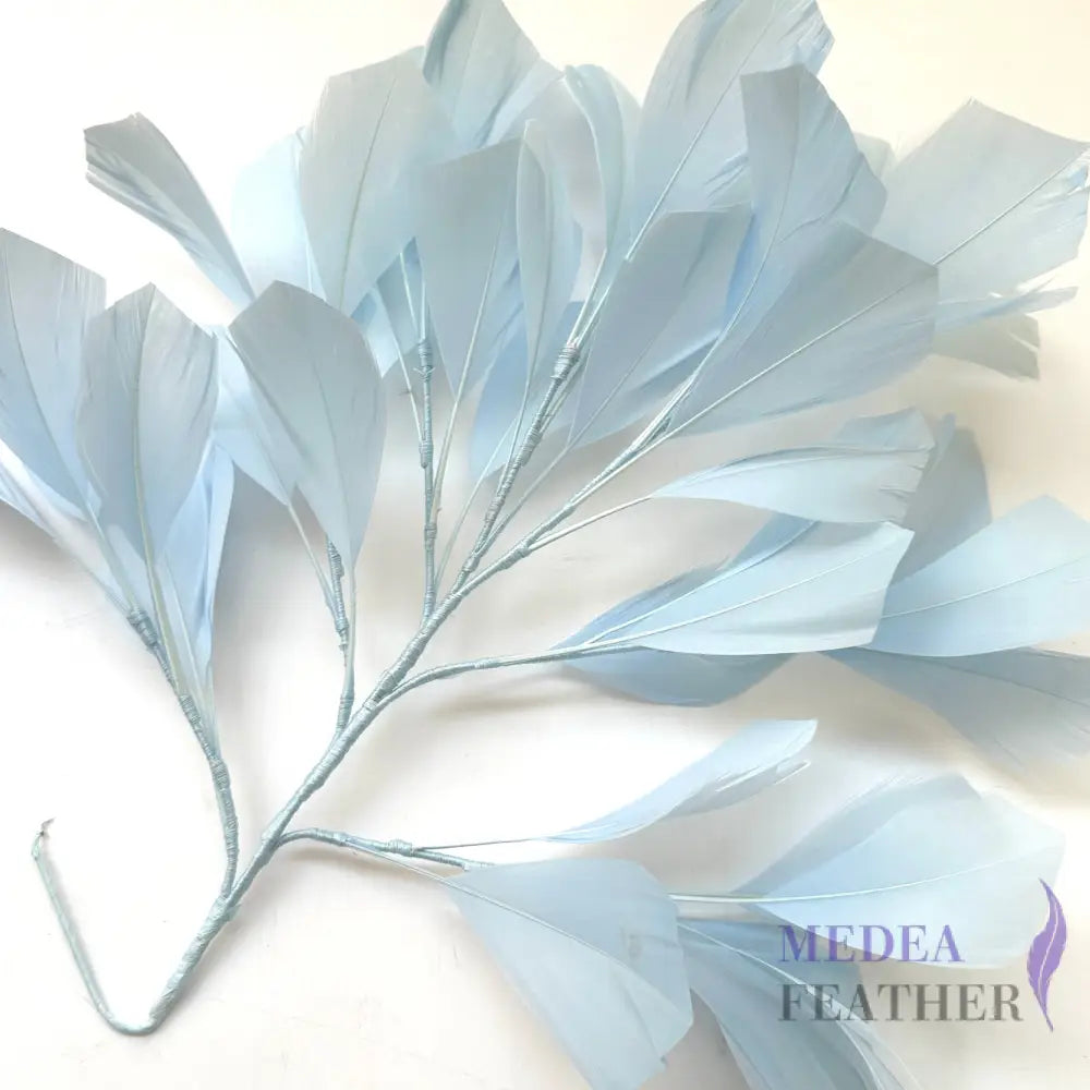 30cm Goose Feather Tree Mount DS240901 - #80 baby blue