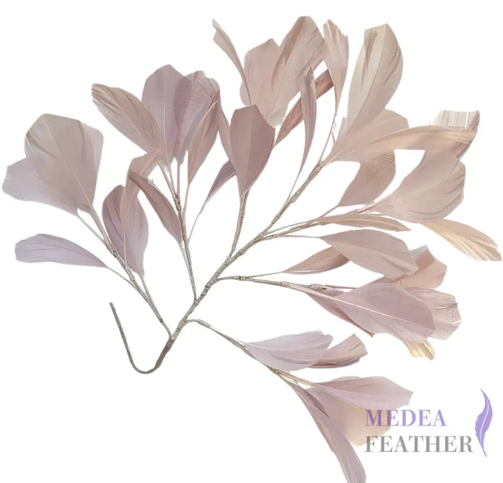 30cm Goose Feather Tree Mount DS240901 #08 Grayish purple