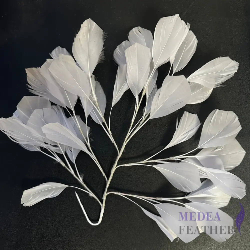 30cm Goose Feather Tree Mount DS240901 light purple