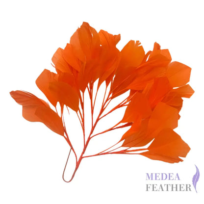 30cm Goose Feather Tree Mount for Millinery Hat Making - DS240901 - #24 carrot