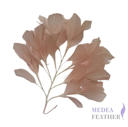 30cm Goose Feather Tree Mount for Millinery Hat Making - DS240901 - #44 pale blush