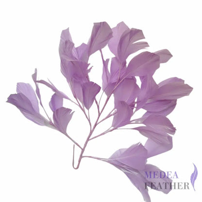 30cm Goose Feather Tree Mount for Millinery Hat Making - DS240901 - #53 lilac