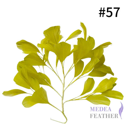30cm Goose Feather Tree Mount for Millinery Hat Making - DS240901 - #57 cress green
