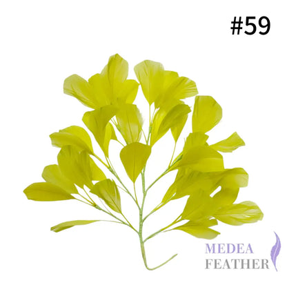 30cm Goose Feather Tree Mount for Millinery Hat Making - DS240901 - #59 wild green