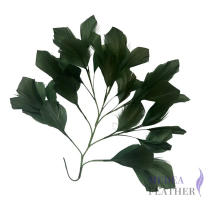 30cm Goose Feather Tree Mount for Millinery Hat Making - DS240901 - #69 garden green