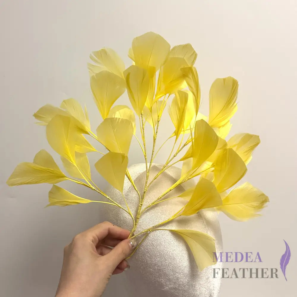 30cm Goose Feather Tree Mount for Millinery Hat Making - DS240901