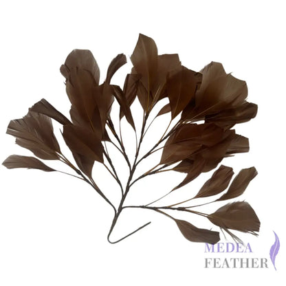 30cm Goose Feather Tree Mount for Millinery Hat Making - DS240901 - #98 Olivenite