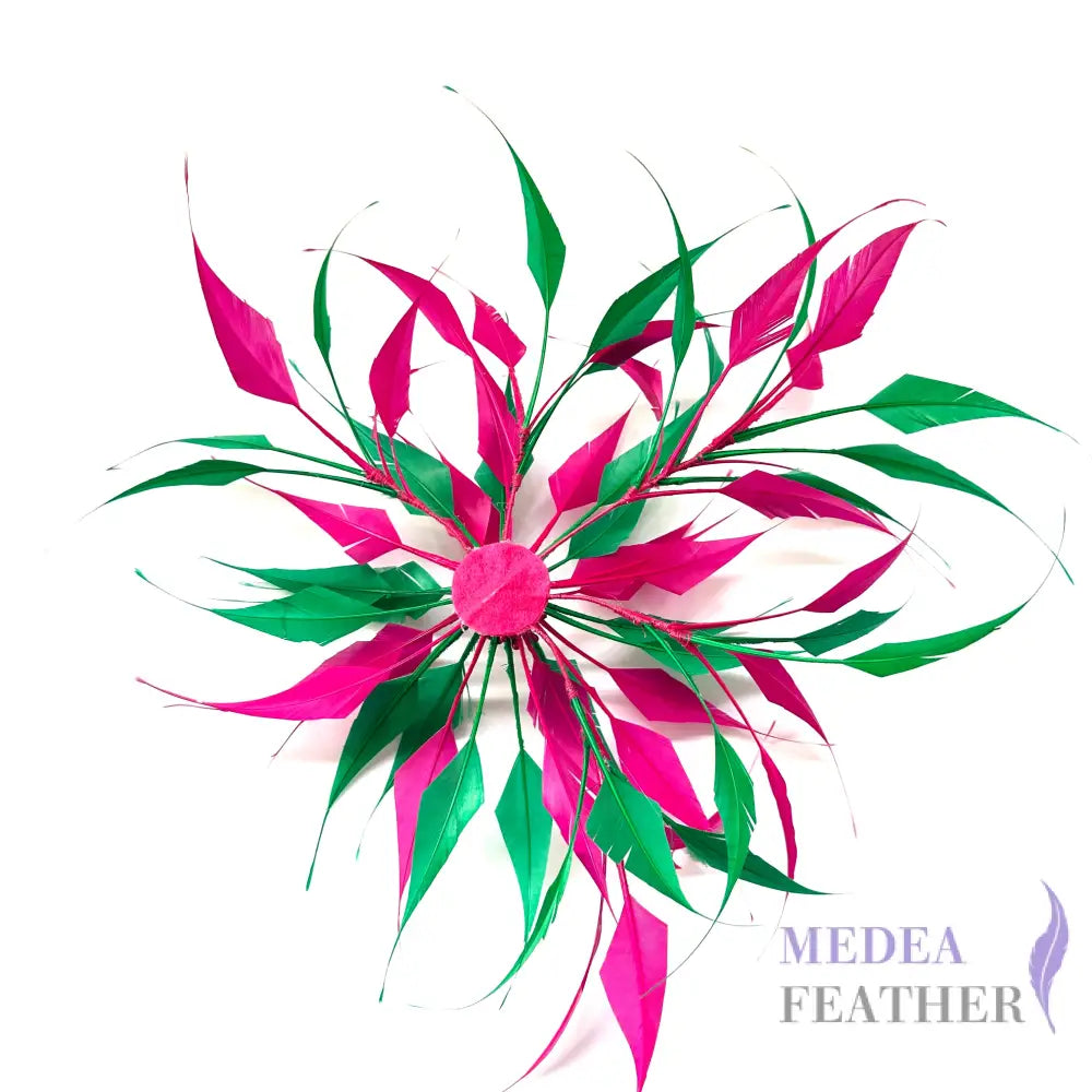 30cm Large Size Arrow Shape Feather Flower Set
