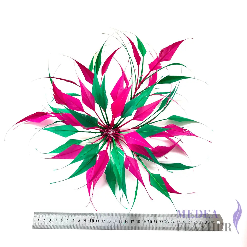 30cm Large Size Arrow Shape Feather Flower Set