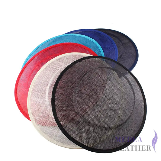 30cm Round Fascinator Base SINAMAY Saucer Fascinator Hat Base ready-to-ship