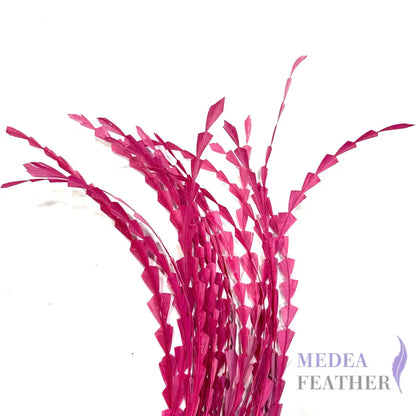 30cm Zigzag Diamond Coque Feather-Pack of 10