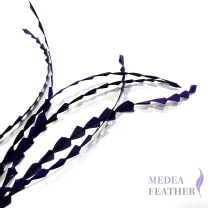 30cm Zigzag Diamond Coque Feather-Pack of 10