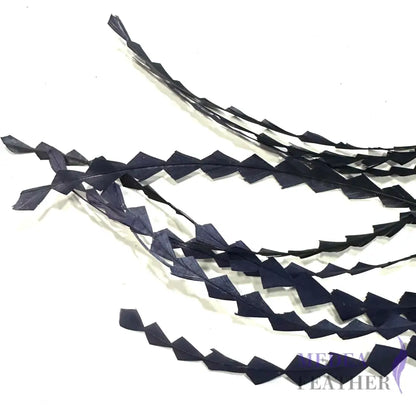 30cm Zigzag Diamond Coque Feather-Pack of 10