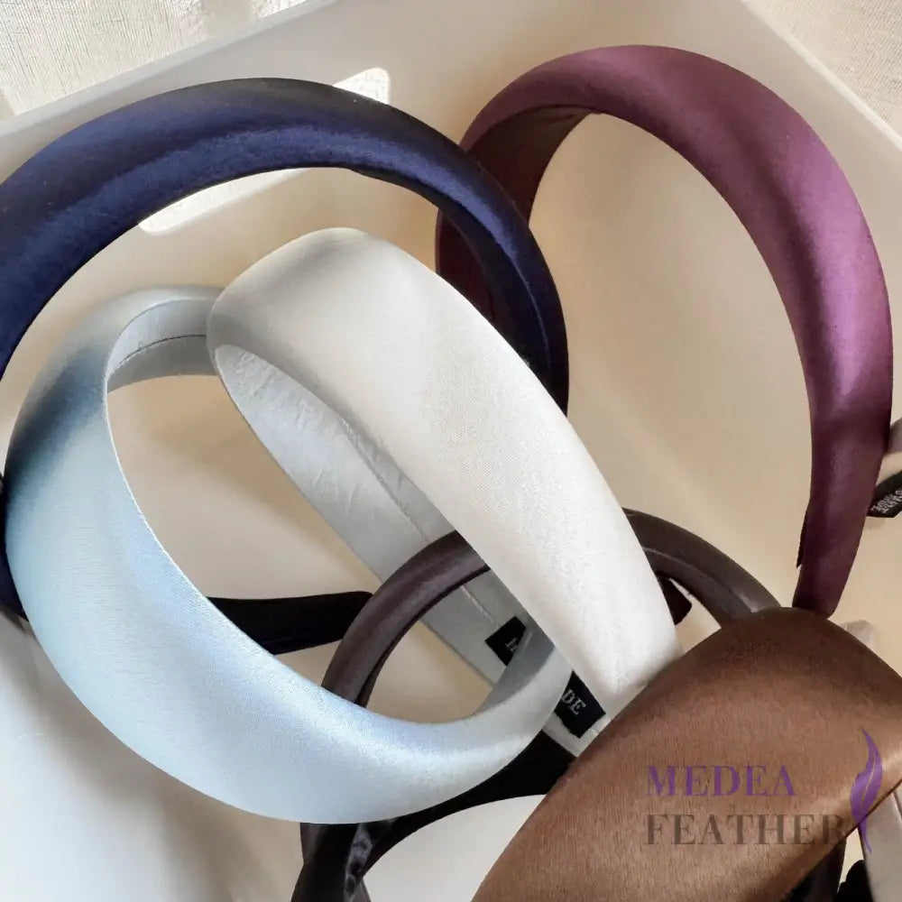 30mm Satin Covered Padded Headband