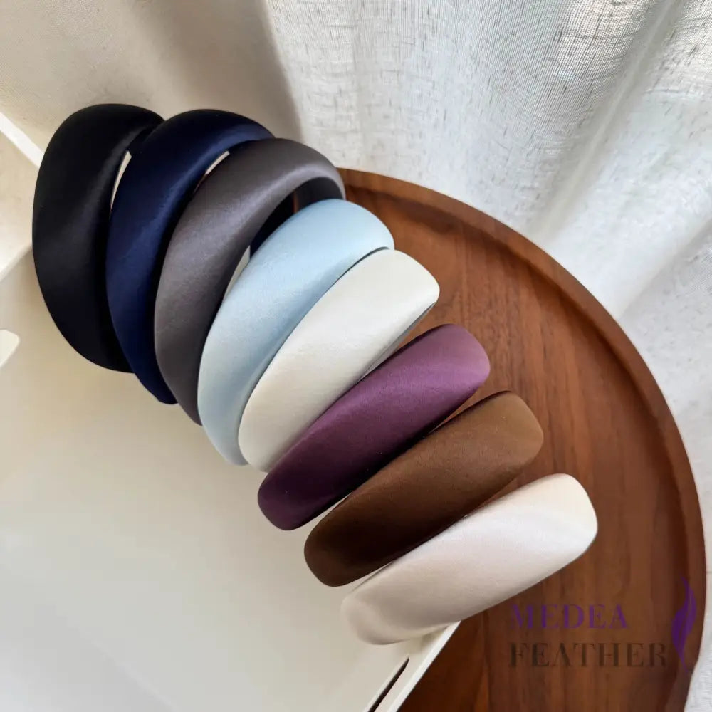 30mm Satin Covered Padded Headband