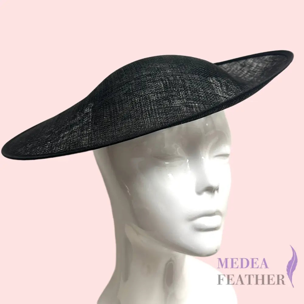 32cm Sinamay Sweep Hat Base