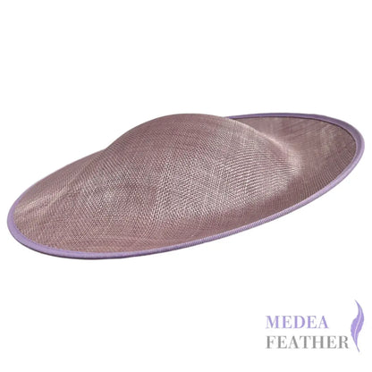 32cm Sinamay Sweep Hat Base Lilac