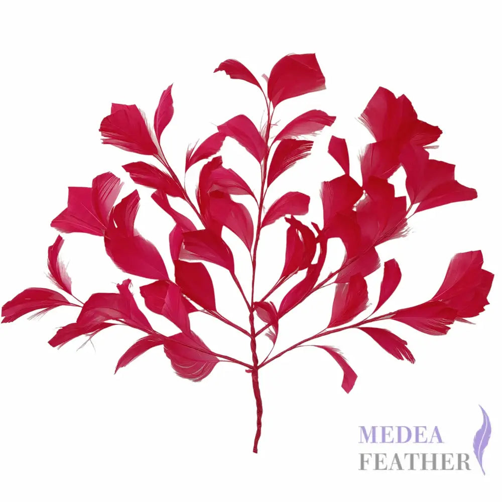 35cm Extra Large Goose Feather Tree Mount DS250901 - #31rose red