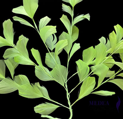 35cm Extra Large Goose Feather Tree Mount DS250901 Neon green