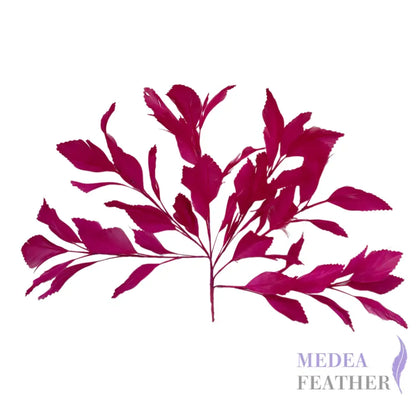 35cm Extra Large Zigzag Goose Feather Tree Mount DS25050K #20 barbie pink