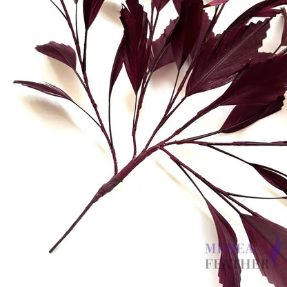 35cm Extra Large Zigzag Goose Feather Tree Mount DS25050K