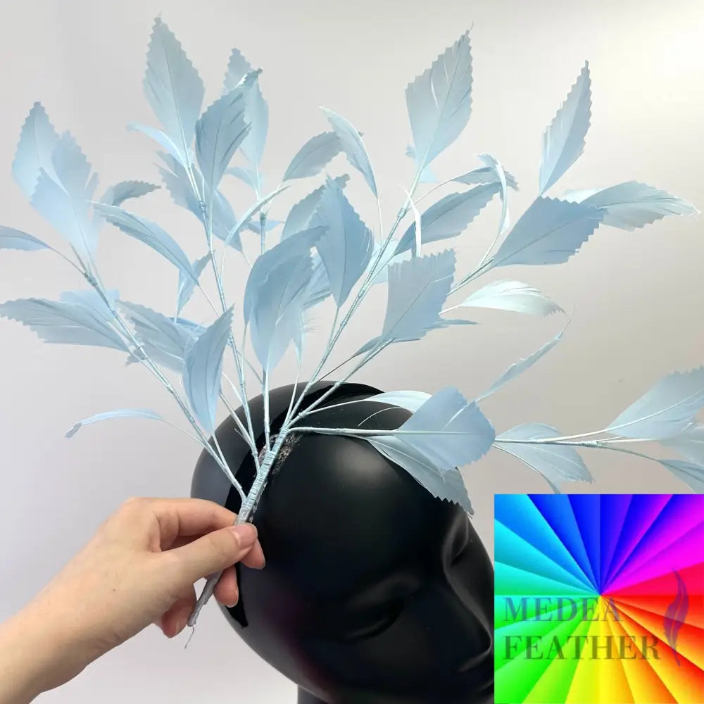 35cm Extra Large Zigzag Goose Feather Tree Mount Custom - Please add text below