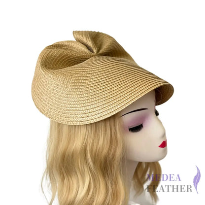 37cm Round Straw Braid Base for Millinery & Hat Making