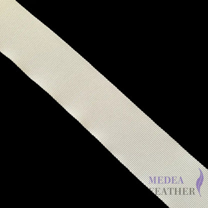 38mm Rayon Petersham Ribbon Ivory / 1 meter