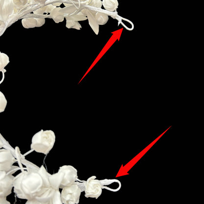 Fabric Flower Headband Decoration Set