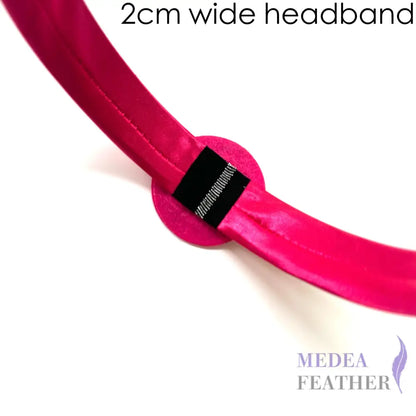 4cm Felt Pad with Elastic for Fascinator & Hat Making