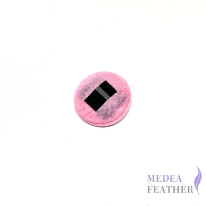 4cm Felt Pad with Elastic for Fascinator & Hat Making - #51 pink